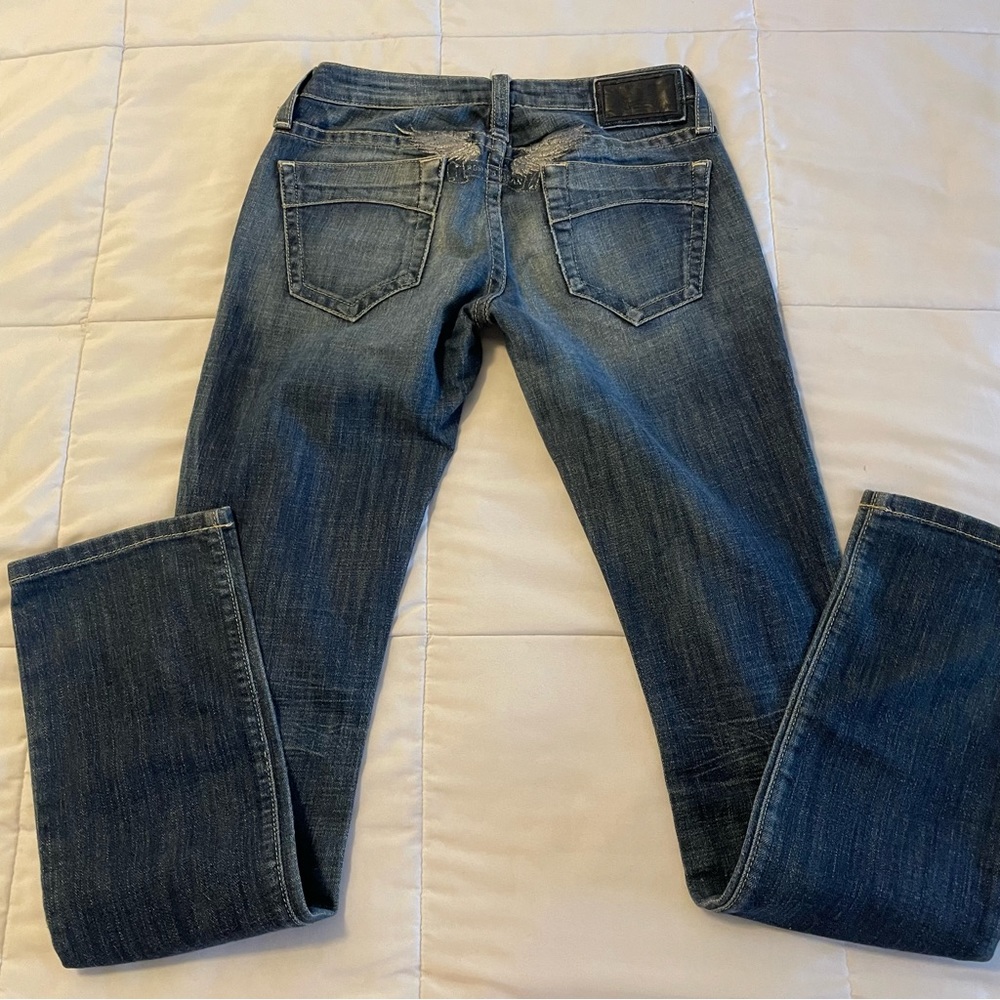 Robin's Jean Women's Straight Leg Jeans - Medium Wash Blue